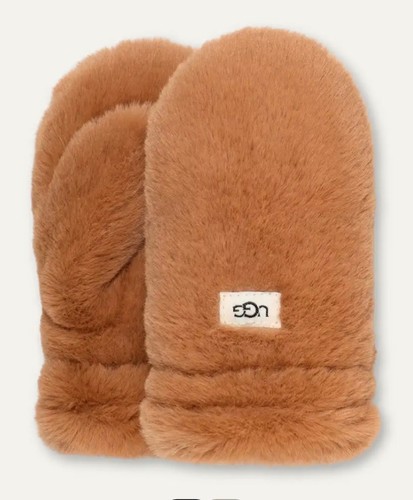 Ugg kids faux - camel, brown