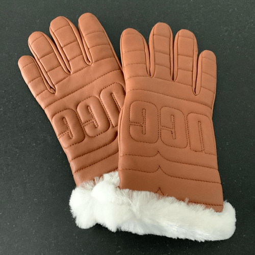 Ugg leather quilted tech - leather,