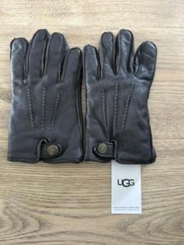 Ugg mens leather gloves - leather,